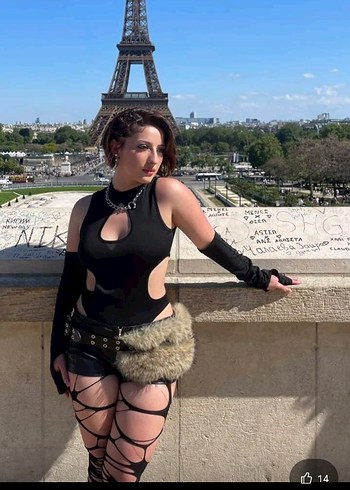 Kemerli Siyah Deri Mini Şort3gunde teslimat - Görsel 8