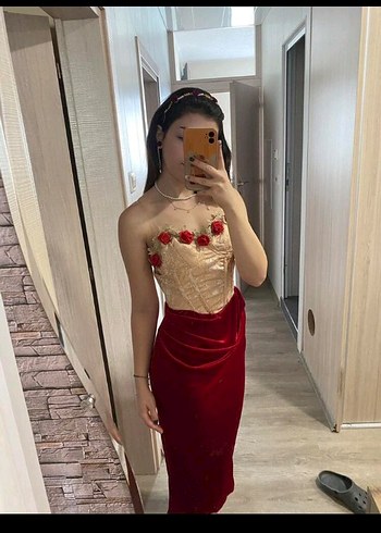 LACEMADE TARZİ TASARIM ELBİSE ABİYE - Görsel 3