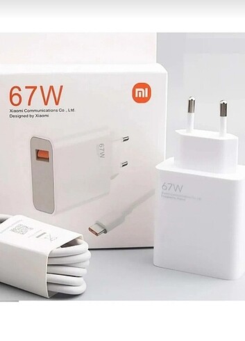 Xiaomi Redmi 67 watt hızlı şarj 