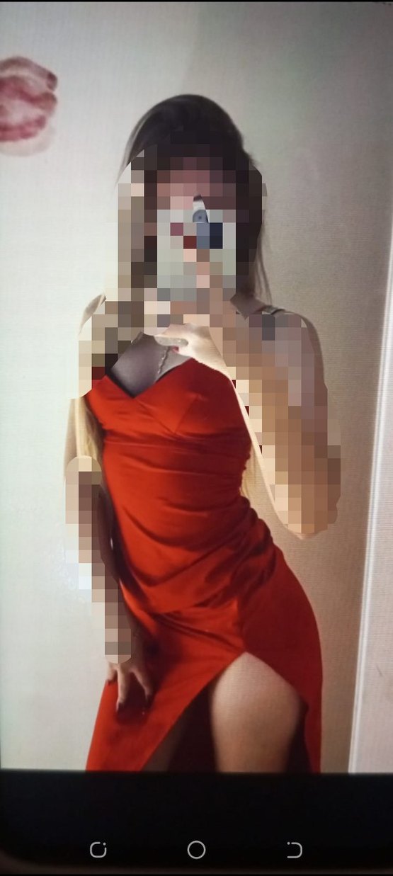 Parlak Kırmızı Kadın gece elbisesi - Görsel 2