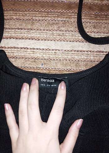 Siyah Mini Streetwear Bralet - Görsel 3