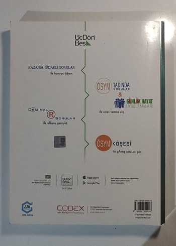 AYT Fizik Soru Bankası ÜçDörtBeş