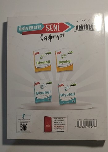  AYT Biyoloji Soru Kitabı Palme Yayınları