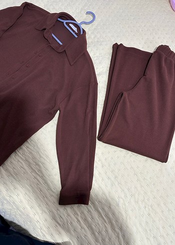 Camel Kadın Fitilli Takım - Görsel 3