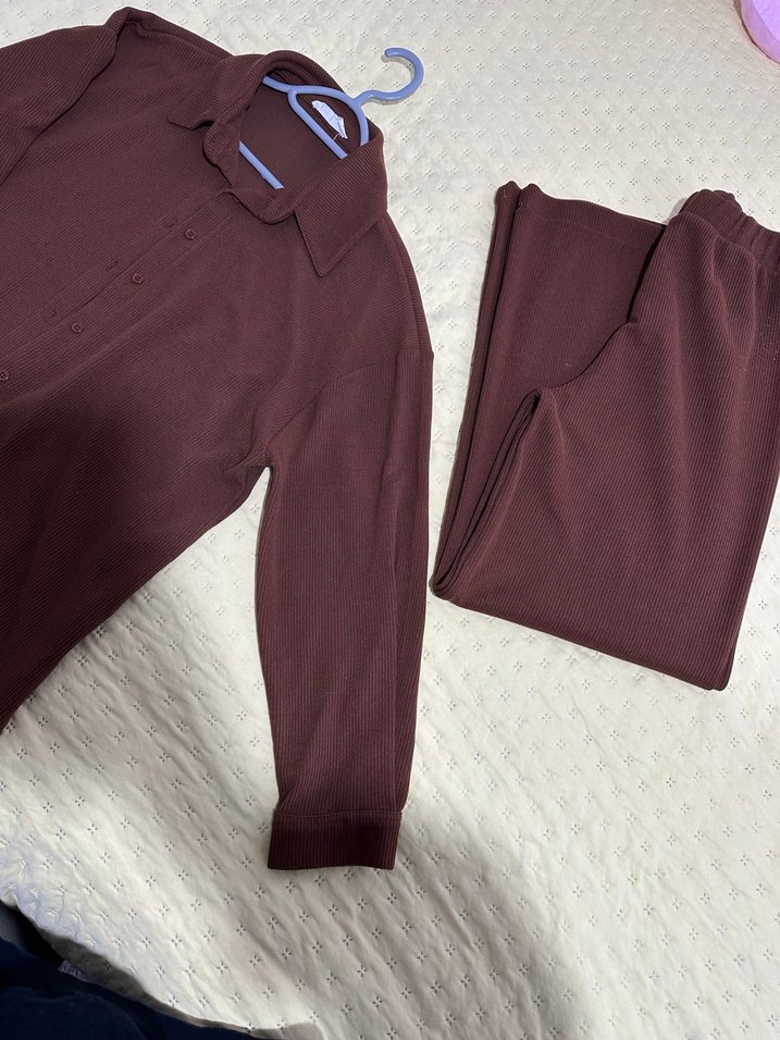 Camel Kadın Fitilli Takım - Görsel 3