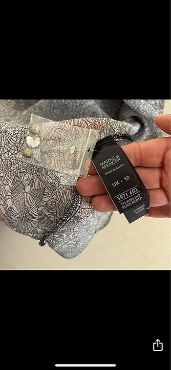 Marks&Spencer Vintage Bluz - Görsel 5