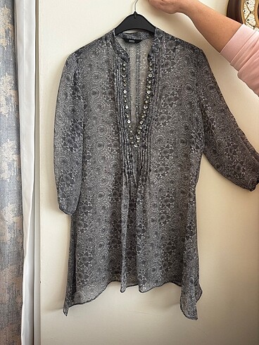 Marks&Spencer Vintage Bluz - Görsel 3