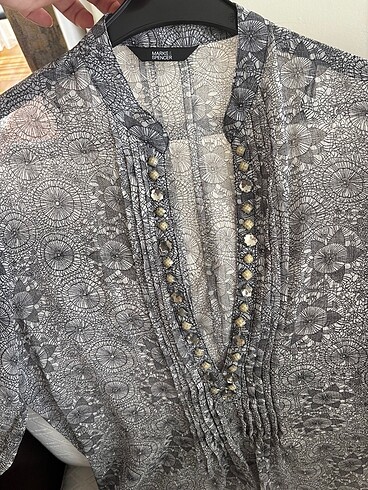 Marks&Spencer Vintage Bluz - Görsel 2