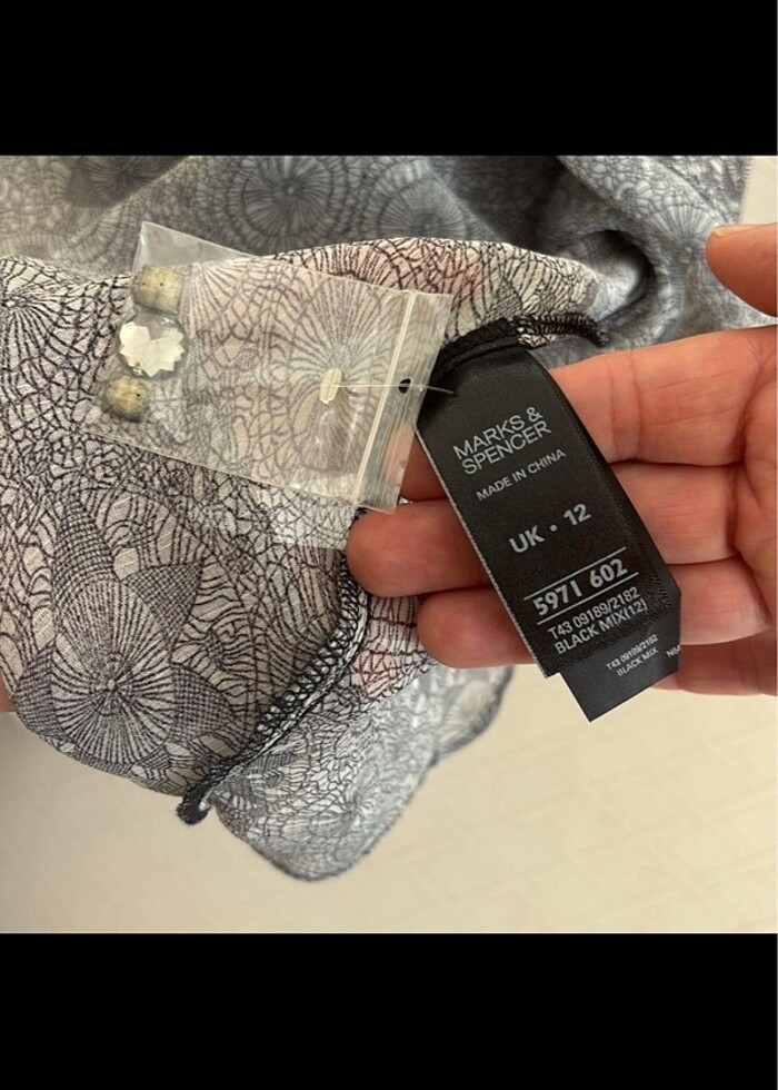 Marks&Spencer Vintage Bluz - Görsel 5