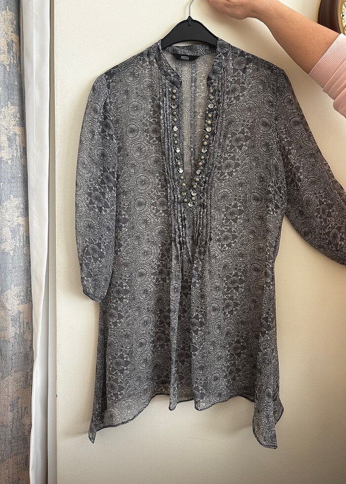 Marks&Spencer Vintage Bluz - Görsel 3