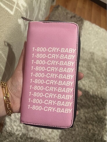 cry baby pembe cüzdan ????