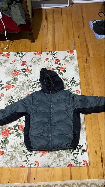 stwd baskılı pull&bear mont