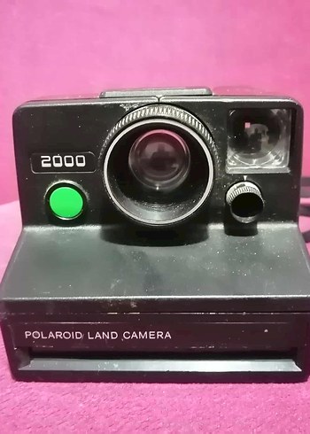 Polaroid Land Camera 2000 Siyah Filmli Kamera