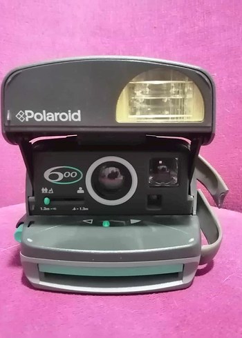 Polaroid 600 Film Kamera Siyah-Pembe