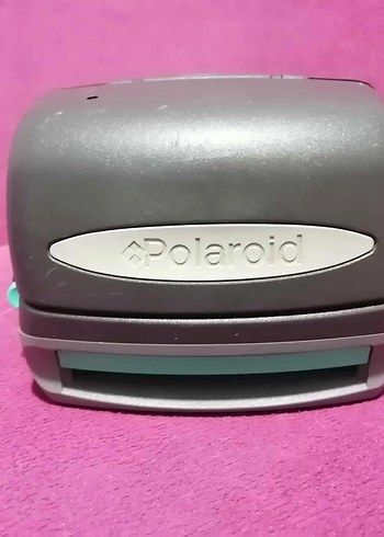 American Vintage Polaroid 600 Film Kamera Siyah-Pembe