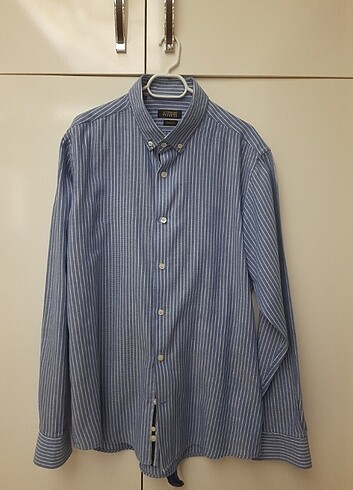 ALTINYILDIZ Slim Fit Erkek Gömlek (L)