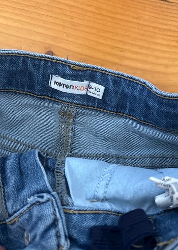 s Beden Mavi Denim Mini Etek
