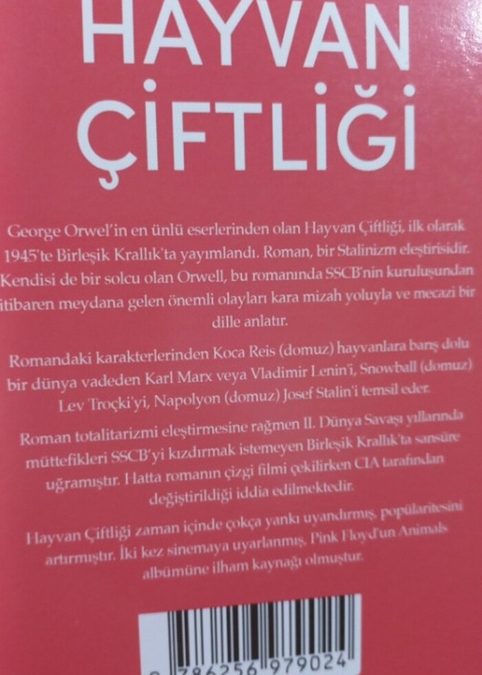 GEORGE ORWELL DUNYA KLASIKLERI  - Görsel 5