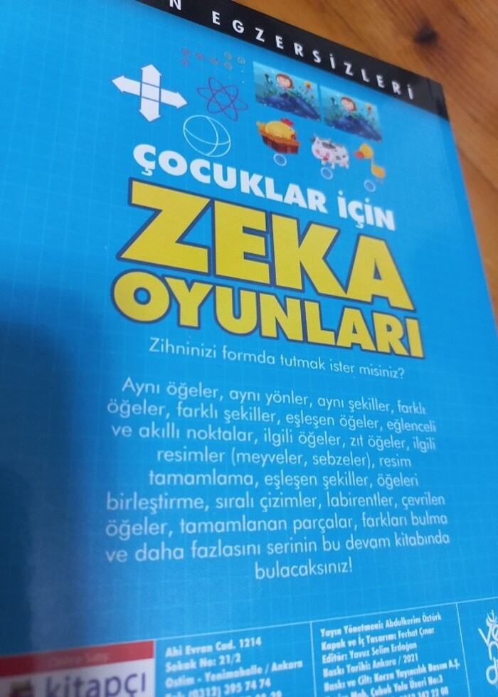 Zeka Oyunları kitapları  - Görsel 3