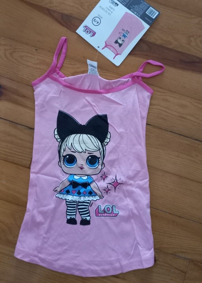 Lol İP Askılı elbise atlet olacakta kullanılabilir. - Görsel 3