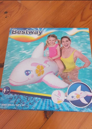 Bestway Pembe Çocuk Şişme Yunus