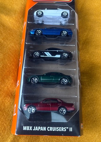 Matchbox MBX Japan Cruisers II 5'li Oyuncak Araba Seti - Görsel 2