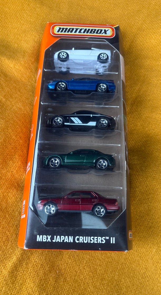 Matchbox MBX Japan Cruisers II 5'li Oyuncak Araba Seti - Görsel 2