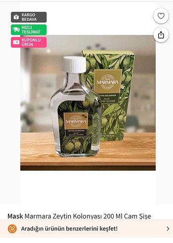 Marmara Zeytin Kolonyası 200 ml - Görsel 5