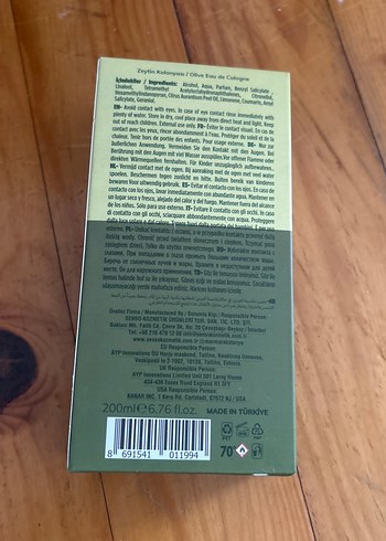 Marmara Zeytin Kolonyası 200ml - Görsel 3