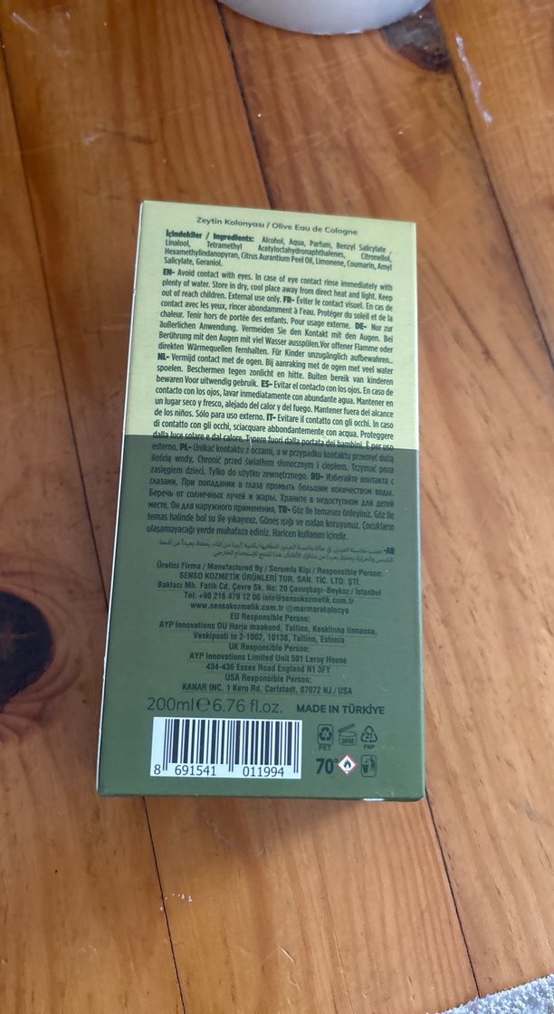 Marmara Zeytin Kolonyası 200ml - Görsel 3