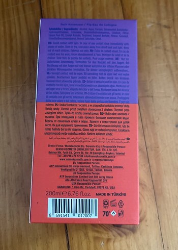 Marmara İncir Kolonyası 200 ml - Görsel 2