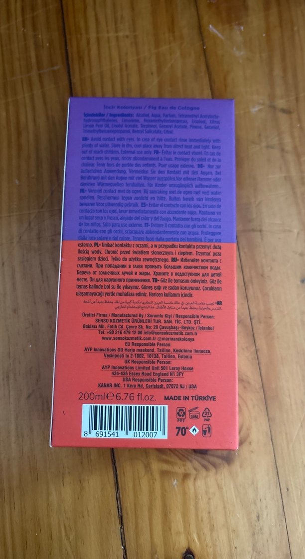 Marmara İncir Kolonyası 200 ml - Görsel 2