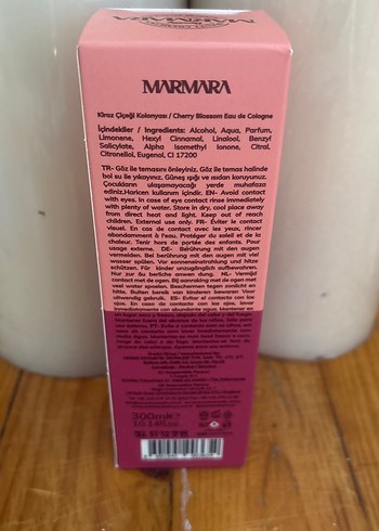Marmara Kiraz Çiçeği Kolonyası 300ml - Görsel 2