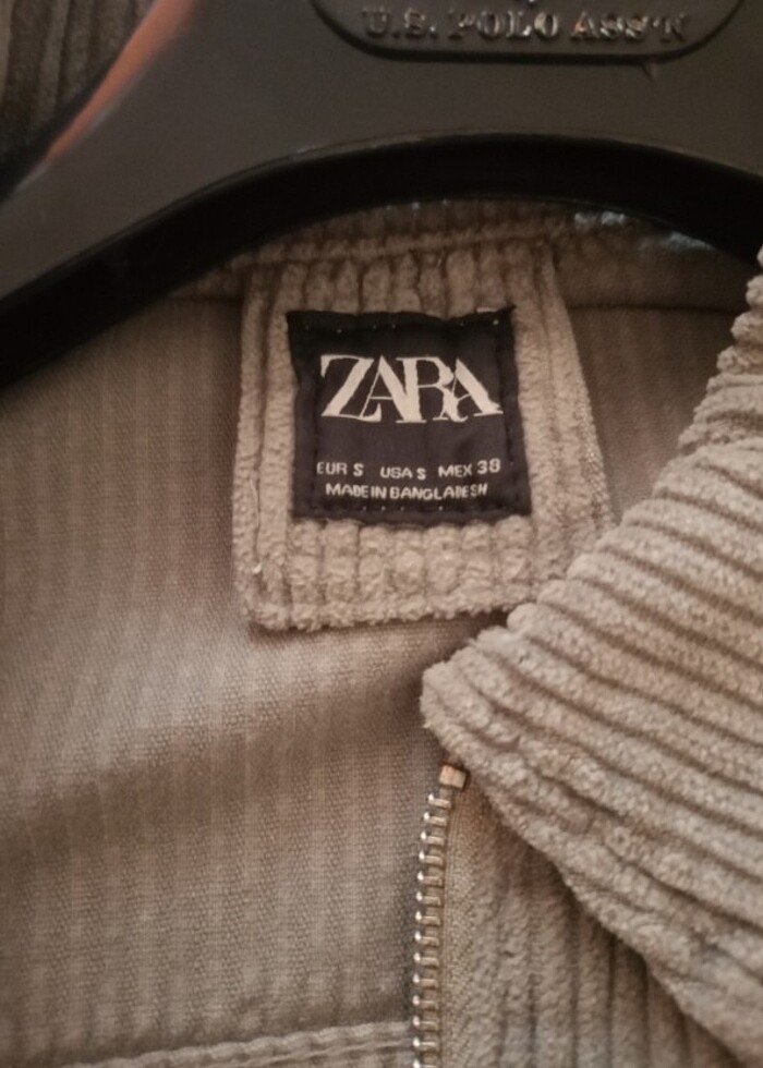 ZARA kadife gömlek - Görsel 2