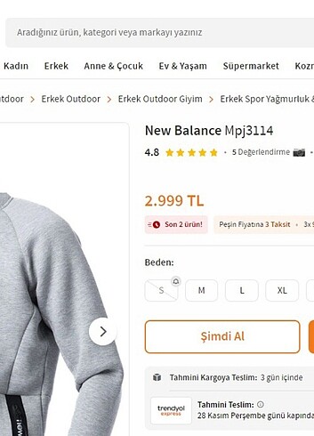 New Balance Erkek  - Görsel 2