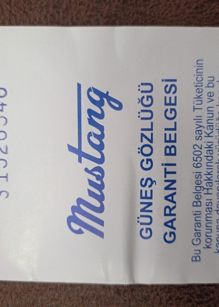 Mustang güneş gözlüğü - Görsel 5