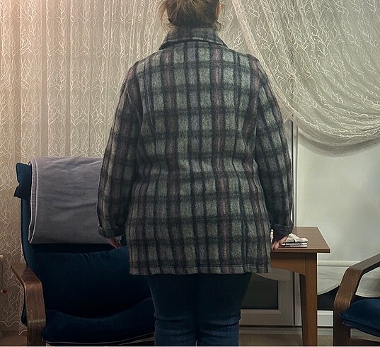 Büyük Beden Mont - Görsel 3