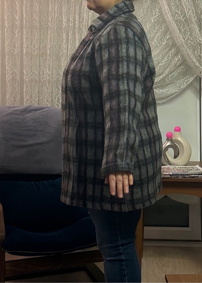 Büyük Beden Mont - Görsel 2