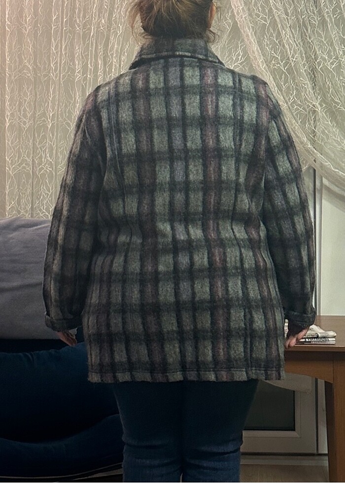 Büyük Beden Mont - Görsel 3