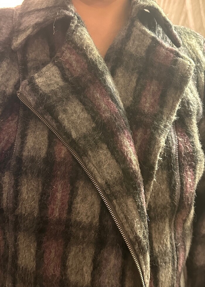 Büyük Beden Mont - Görsel 4