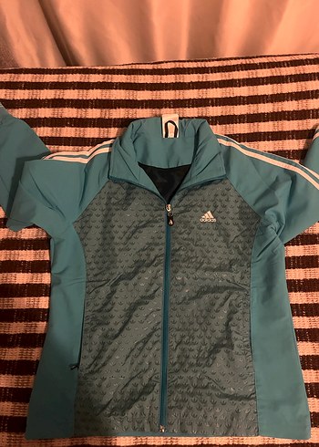 Adidas Orjinal Fermuarlı Spor Ceket - Görsel 4