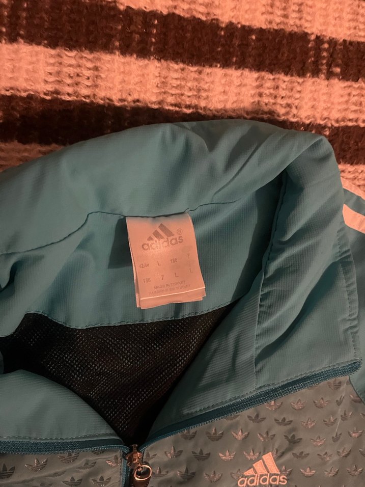 Adidas Orjinal Fermuarlı Spor Ceket - Görsel 5