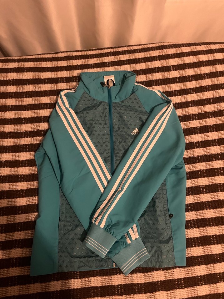 Adidas Orjinal Fermuarlı Spor Ceket - Görsel 2