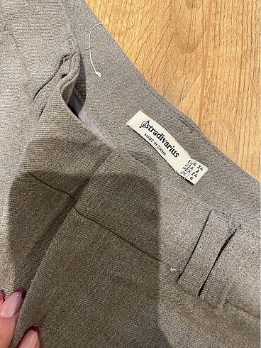 Gri kumaş pantalon