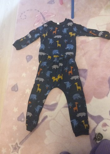 Bebek Erkek Çok Renkli Baskılı 2'li Takım