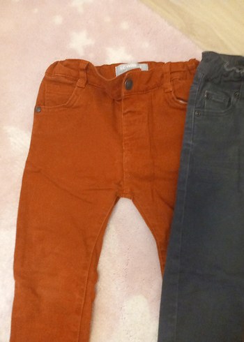 24-36 Ay Beden Erkek Çocuk Slim Fit Elastik Bel Kot Pantolon