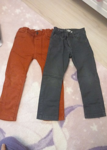 Erkek Çocuk Slim Fit Elastik Bel Kot Pantolon