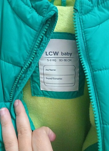 5 Yaş Beden Lcw erkek cocuk mont