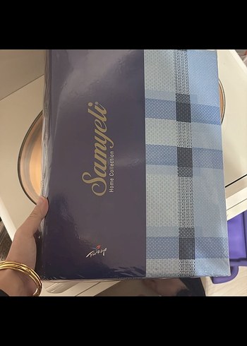 Mavi Desenli Çift Kişilik Nevresim Takımı - Görsel 4