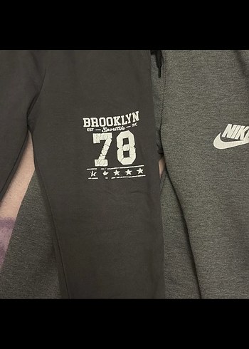 Gri Erkek Çocuk Rahat Kesim Eşofman 3adet - Görsel 2